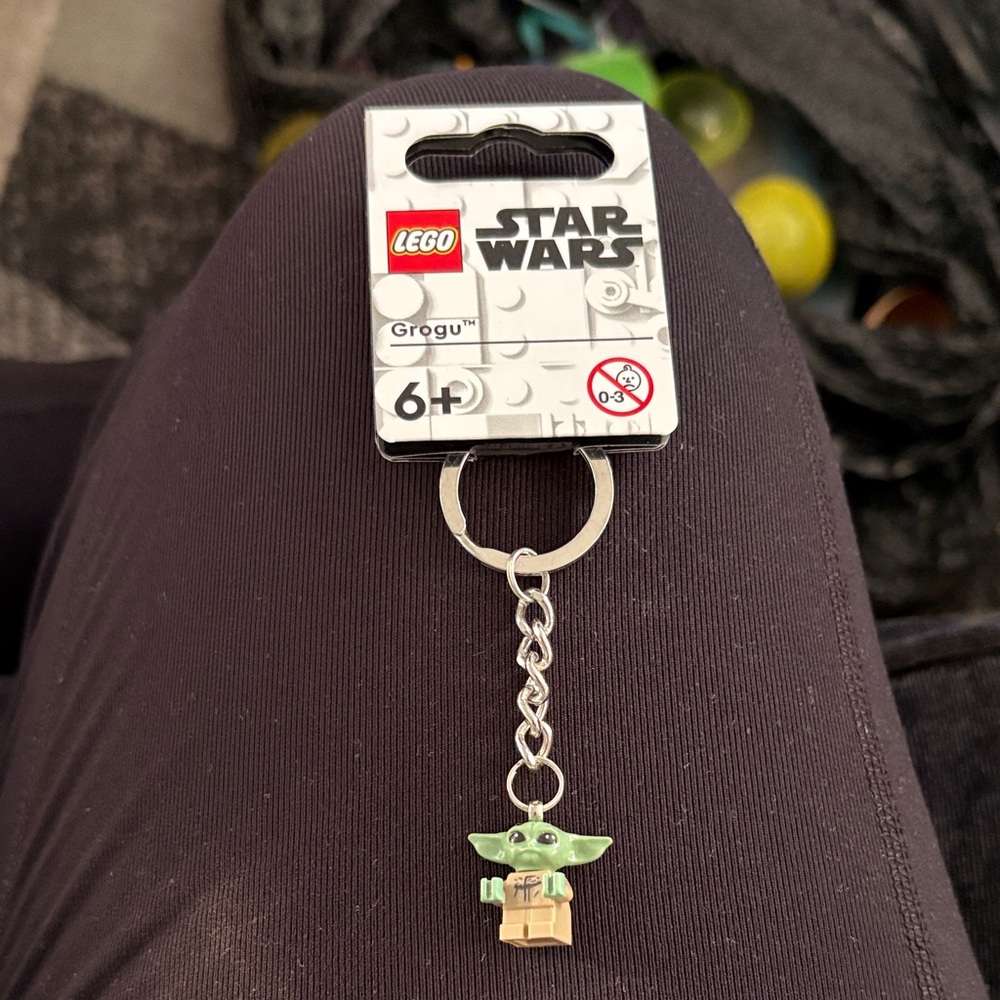 LEGO Star Wars Grogu Keychain - Green & Tan